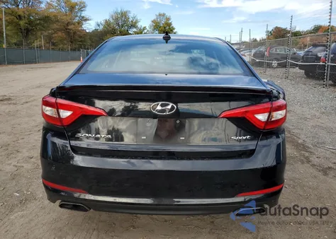 2017 Hyundai Sonata Sport z USA, uszkodzony, nr VIN 5NPE34AF9HH474700